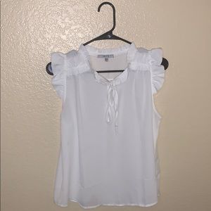 White tank top blouse